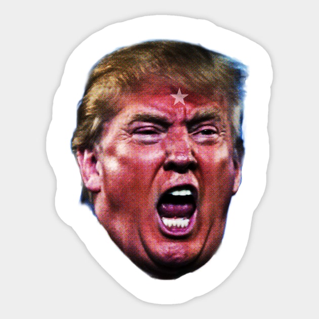 Angry Trump Sticker by FREESA